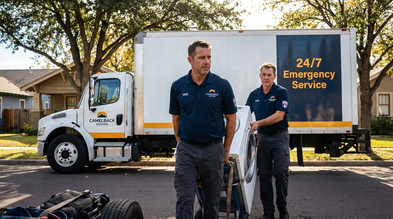 CamelBack Moving crew loading furniture in Louisville, GA