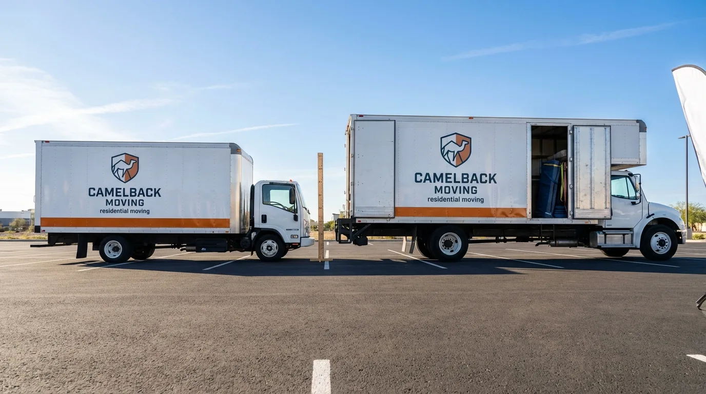 Moving truck size capacity guide in Louisville